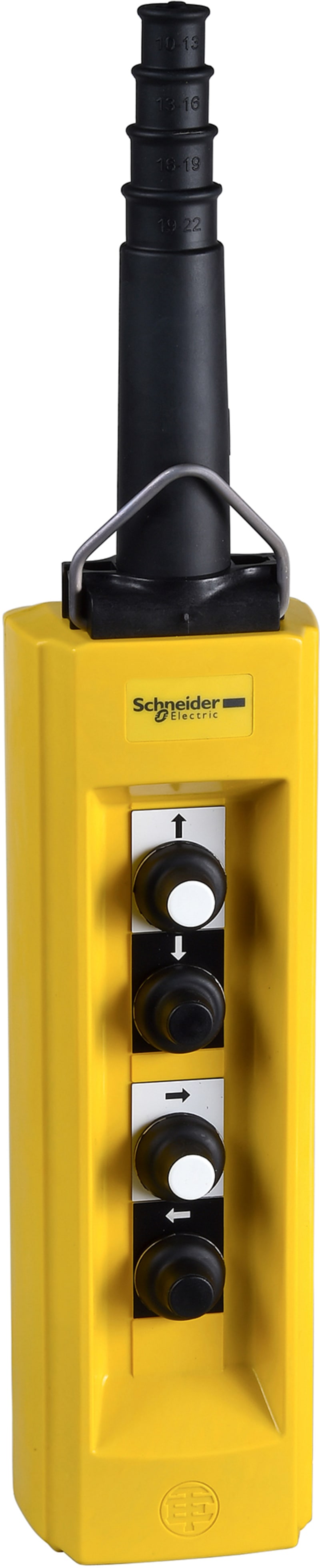 Schneider Electric XACB491 Harmony XAC Pendant Control Station 4 Buttons 2 kW
