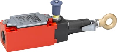 Telemecanique XY2CJS15 Emergency Stop Rope Pull Switch, 20 m Rope Span, 1 NC + 1 NO, PG13.5 entry