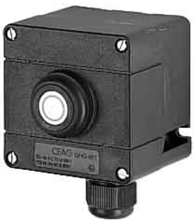 EEx Control Panel with Push Button
