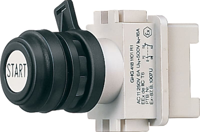 SWITCH, PUSH-Button 1NO+1NC (GHG 418 8115 R0001)