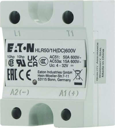 Solid-State Relay, Hockey Puck, 50A, 600V (4309358)