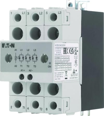 Solid-State Relay, 3-Pole, 20A, 600V, AC
