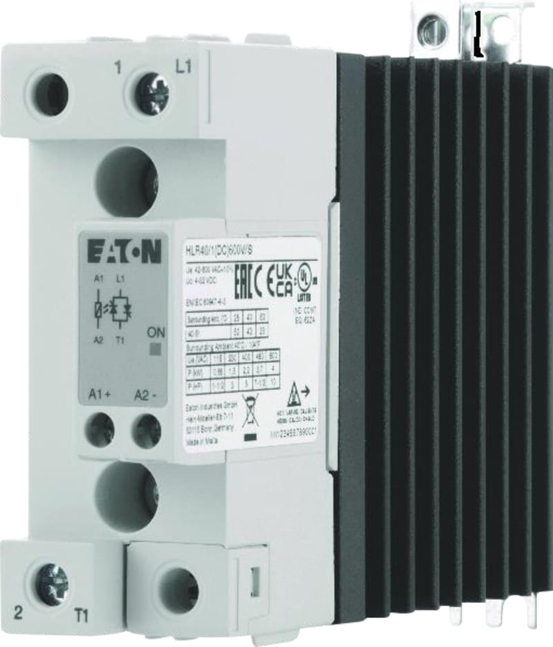Solid-State Relay, 1-Pole, 40A, 600V (4309360)