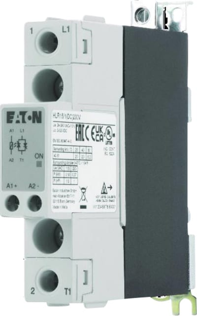 Solid-State Relay, 1-Pole, 15A, 230V