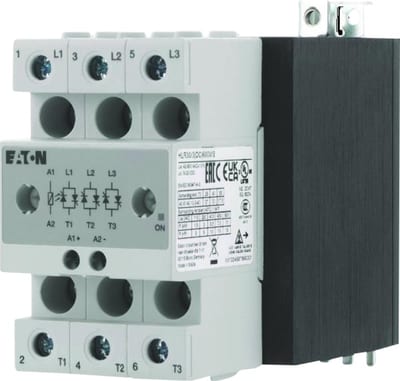 Solid-State Relay, 3-Pole, 30A, 600V