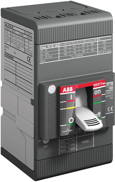 ABB SACE Tmax XT3N 250 Moulded-Case Circuit Breaker — In=2500 A, 4-Pole