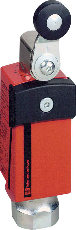 Limit Switch, safety, arm with roller (XCSD3918P20)