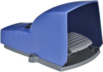 Schneider Electric Preventa XPE, Single foot switch, plastic, blue, with cover, 1 NO + 1 NC XPEB310