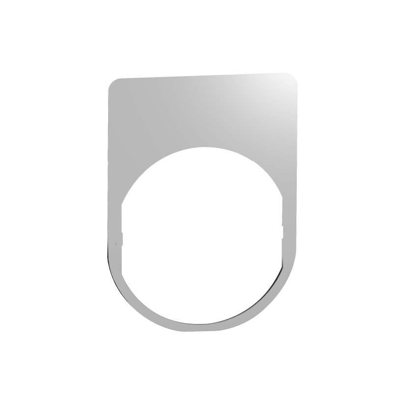 Blank Legend Plate (ZBYM2101)