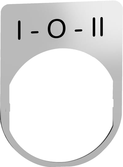 Sign in metal with text (ZBYM2186)