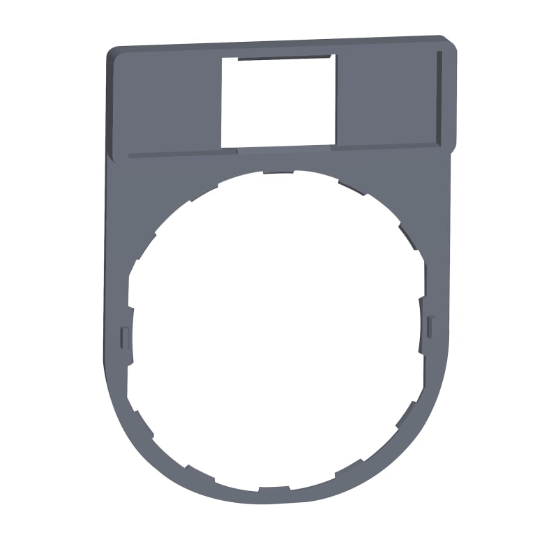 Schneider Electric ZBZ32C0 Legend Holder 30 x 40 mm, without Legend
