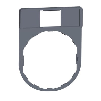 Schneider Electric ZBZ32C0 Legend Holder 30 x 40 mm, without Legend