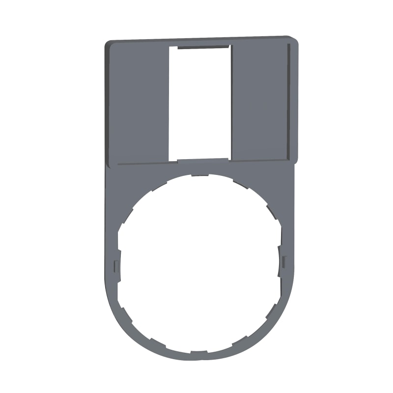 Schneider Electric Legend Holder 30 x 50 mm without Legend (ZBZ33C0)