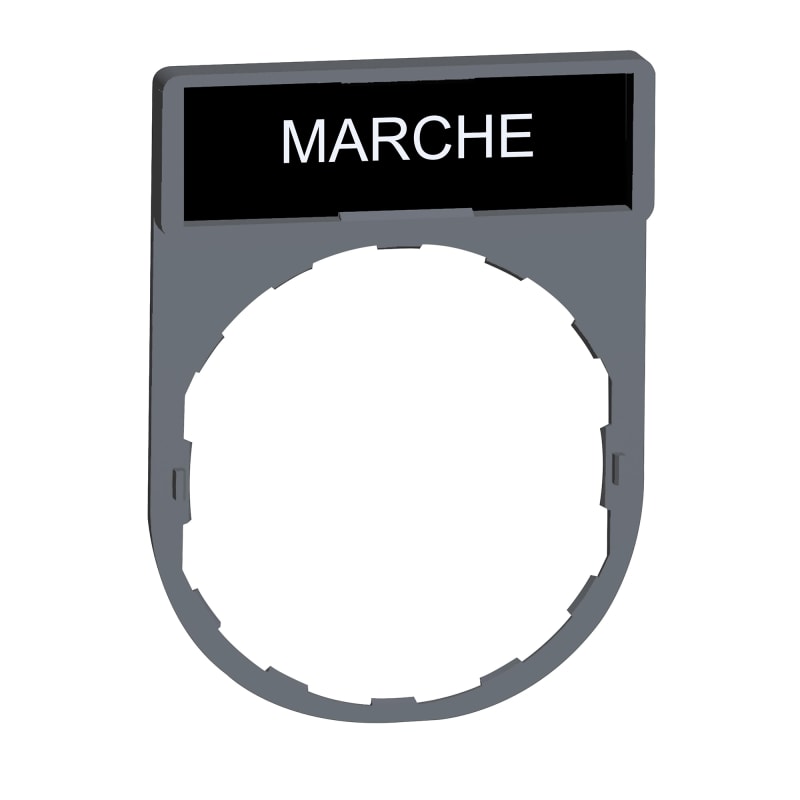 Sign Frame grey with sign+text (ZBY2103C0)