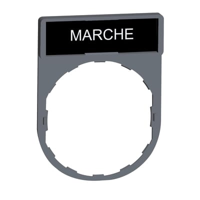 Sign Frame grey with sign+text (ZBY2103C0)