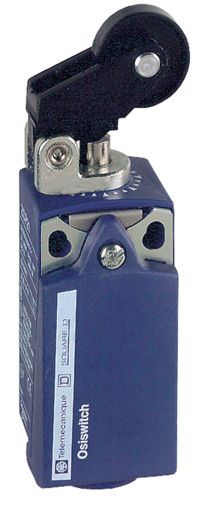 Telemecanique XCKP2128M12 Limit Switch, Roller Lever Arm, Plastic Body, 1 NO + 1 NC, M12 connector