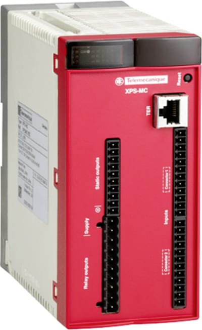 Schneider Electric safety controller XPS-MC - 24 V DC - 16 input - 30 LEDs signalling XPSMC16Z