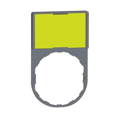 Schneider Electric ZBY6102C0 Legend Holder 30 x 50 mm, Blank Legend