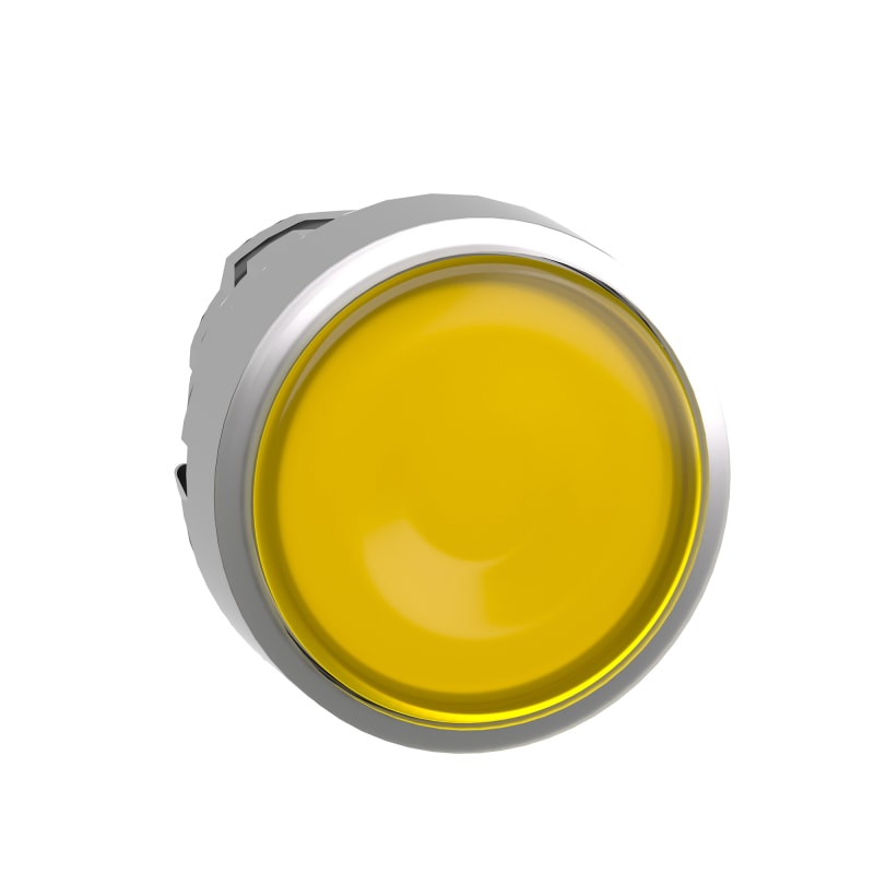 Illuminated Push Button yellow LED (ZB4BW383)