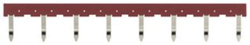 Jumper bar, pitch, 8POL, red (PYDN-15.5-080R)