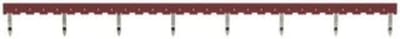 Jumper bar, pitch, 8POL, red (PYDN-31.0-080R)