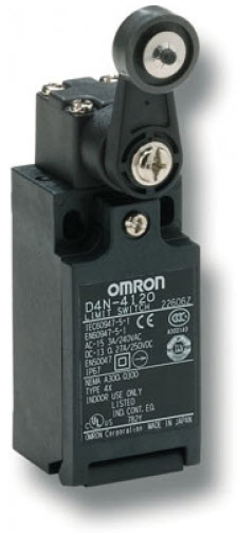 Omron D4N-8C20 Safety Limit Switch Roller Lever 1NC+1NO 10 A