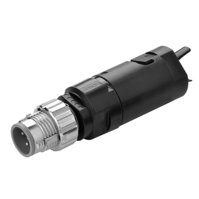 PLUG M12 4-Pin HAN 3-8mm CABLE