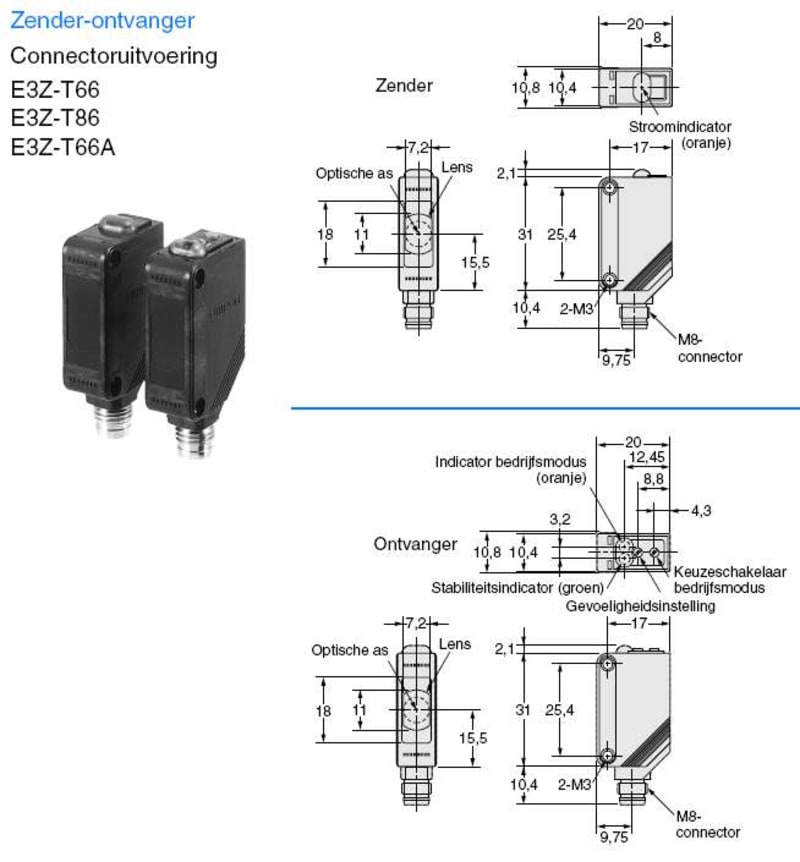 Photocell (E3ZT86)