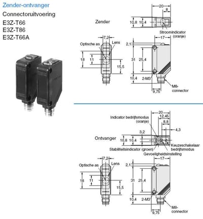 Photocell (E3ZT86)