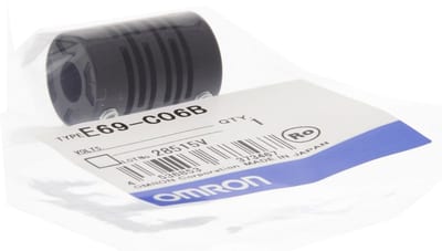 Omron E69-C08B shaft coupling accessory for E6C3 rotary encoder