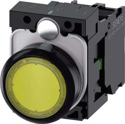 Siemens SIRIUS ACT 22 mm command and signalling device 3SU1102-0AB301-1BA0