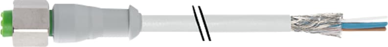 M12 Round PVC 5X0.34 SHIELDED GREY, 5M (7014-13221-3480500)