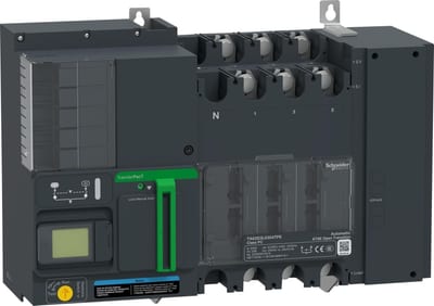 Schneider Electric TransferPacT Active Automatic, 630A, 400V, 3P, LCD, frame 630A TA63D3L6304TPE