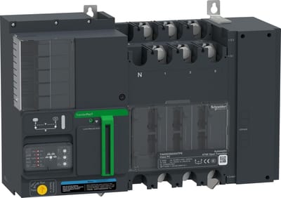 Schneider Electric TransferPacT Automatic, 320A, 400V, 3P, Rotary, frame 630A TA63D3S3204TPE