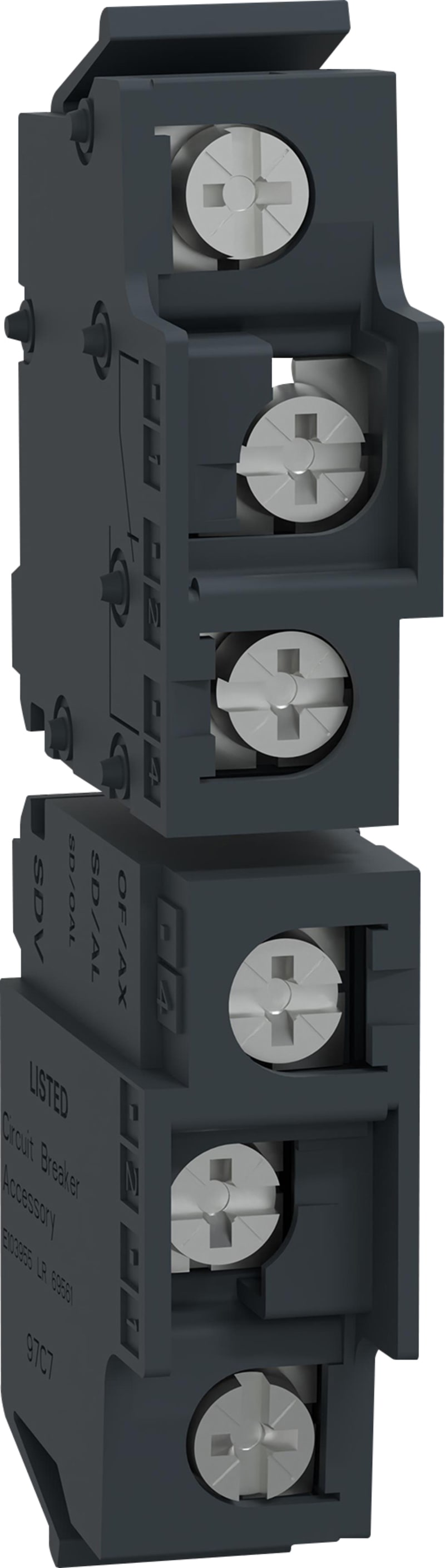 Auxiliary contact-OF-kilde In/II-TA25/TA63 (TPSAUX43)