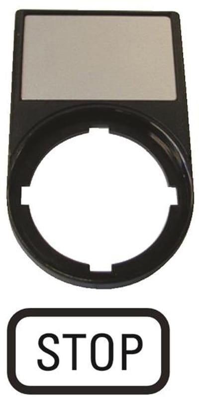 Label Holder, RMQ (M22S-ST-GB0)