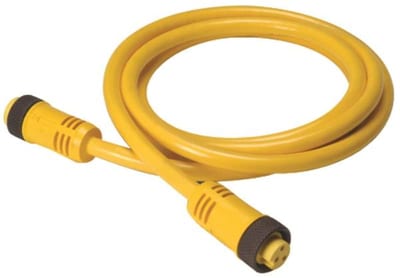 Eaton Connecting Cable, 4-Pole, DC, M12 Straight Coupling to Straight Plug, 1.5 m