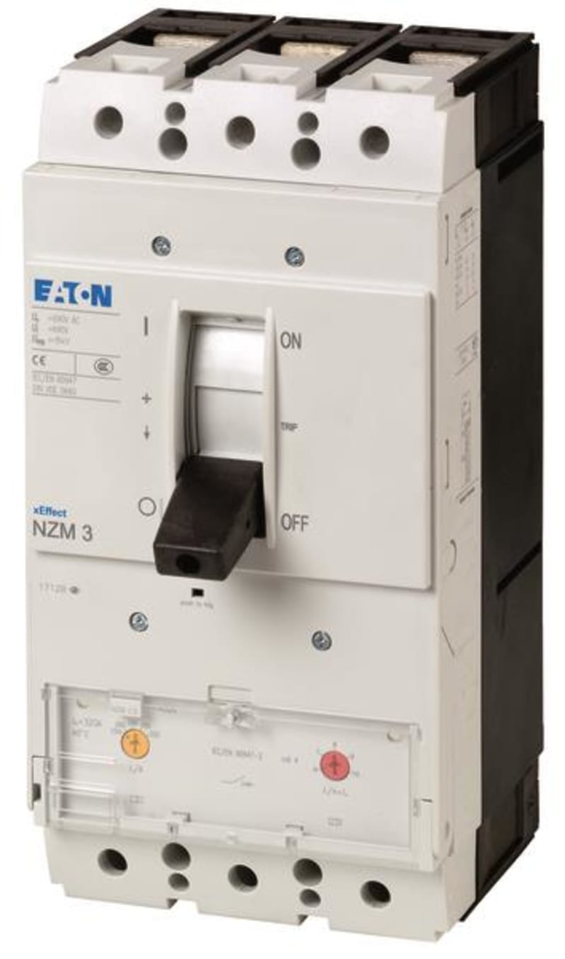 Eaton NZMN3-A500 Molded-Case Circuit Breaker 3-Pole 500A 50KA