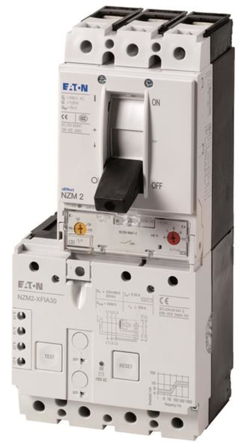 Eaton NZMH2-A160-FIA30 Molded-Case Circuit Breaker 3-Pole 160A 150KA