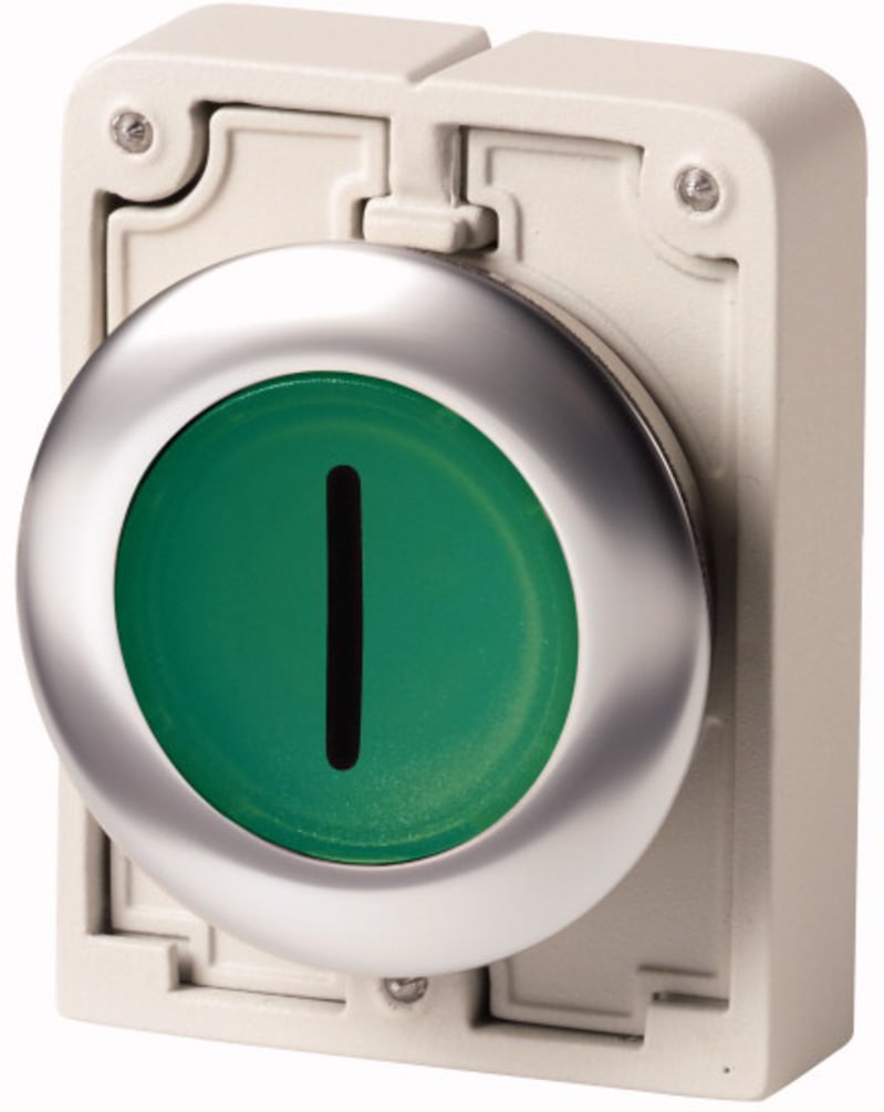 Illuminated Push Button Flat Front (M30C-FDRL-G-X1)
