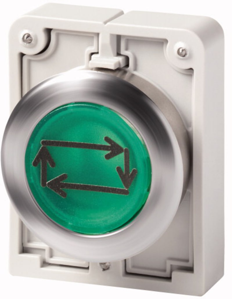 Illuminated Push Button Flat Front (M30C-FDL-G-X32)