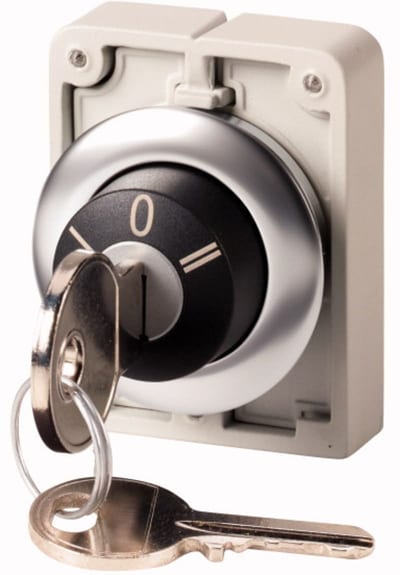 Key switch, Flat Front (M30C-FWRS3-RS-A1)