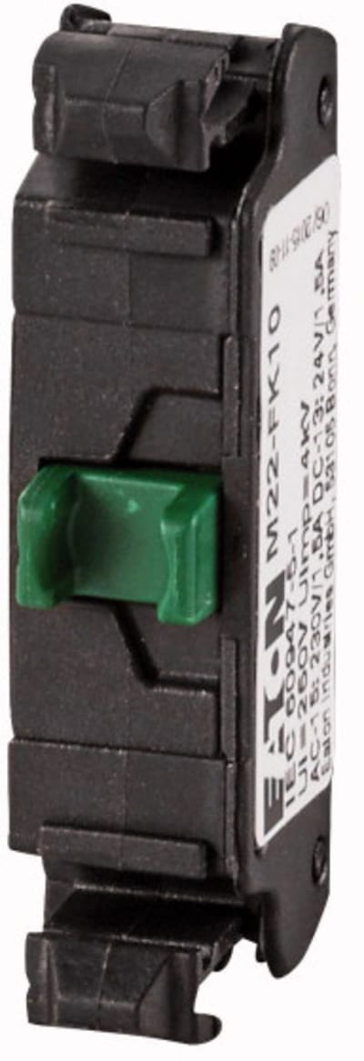 Connector element, flat rear (M22-FK10)