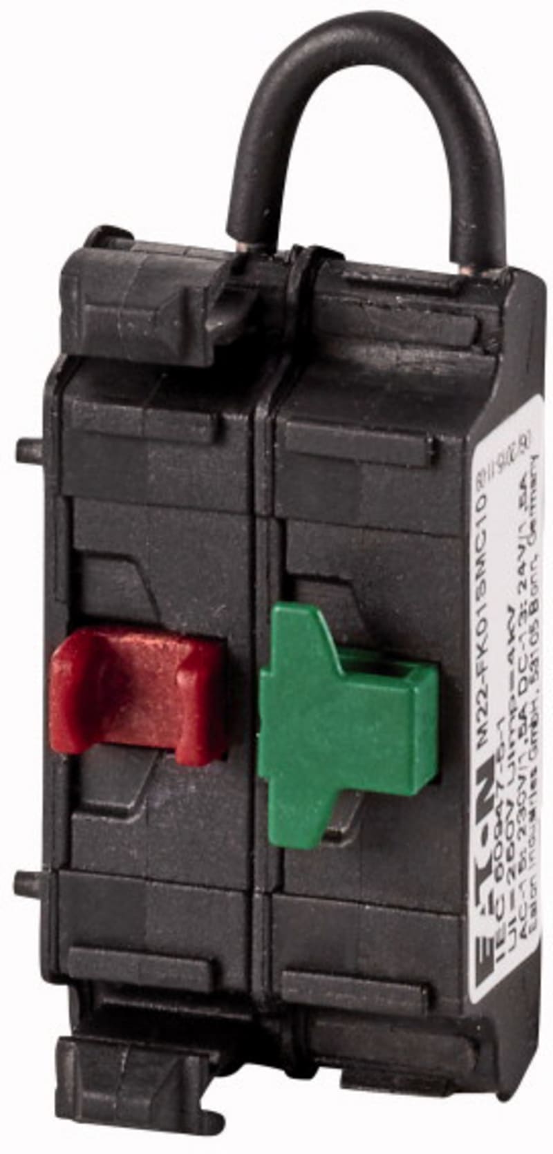 Connector element, flat rear (M22-FK01SMC10)