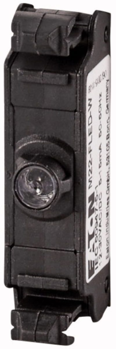 LED element, flat rear (M22-FLED-W)