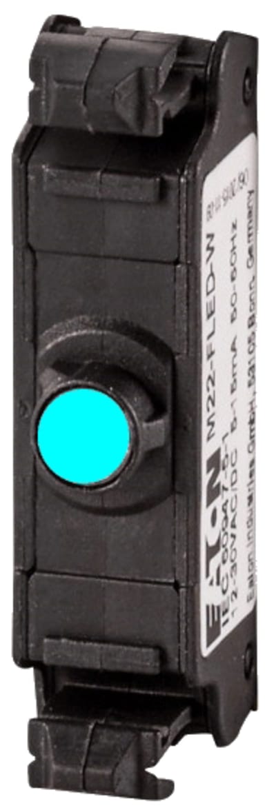 LED element, flat rear (M22-FLED-B)