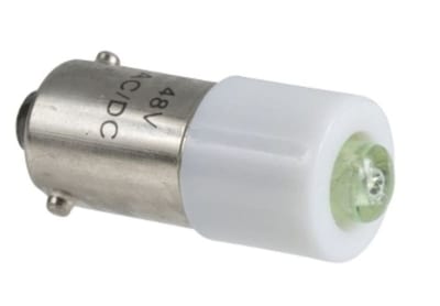 Schneider Electric LED bulb with BA9S base - red - 6 V / 1.2 W DL1CD0064