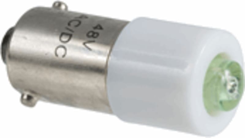 Schneider Electric clear incandescent bulb with BA9S base - 48 V / 2.6 W DL1CE048