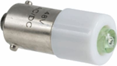 Schneider Electric clear incandescent bulb with BA9S base - 48 V / 2.6 W DL1CE048