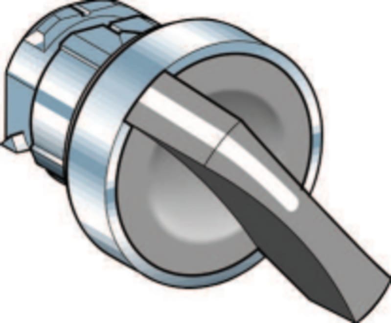 SELECTOR SWITCH HEAD, SHORT, Black (ZB2BD3)